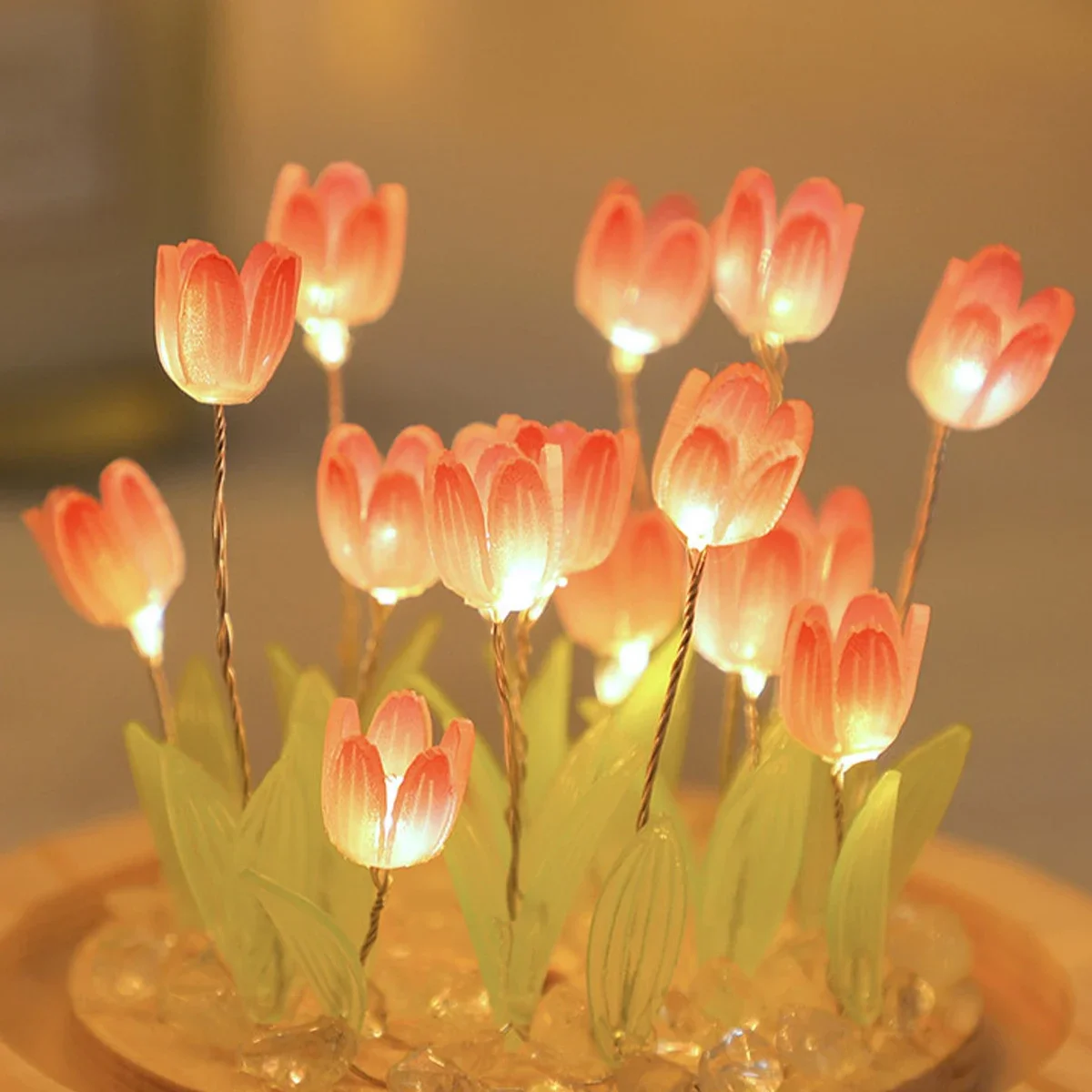 LED DIY handgemachte Mini Tulp – Floating Nightstand With Led Light Bewertung und Preis