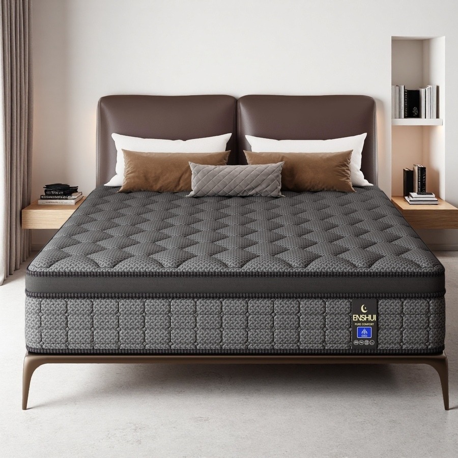 12/14 Zoll Memory-Schaum-Hybri – Memory Foam Mattress In A Box Queen Bewertung und Preis