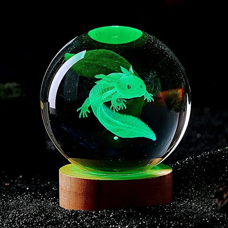 3D Axolotl Lasergravierte Kris – Floating Nightstand With Led Light Bewertung und Preis