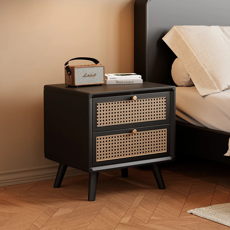 Massivholz-Nachttisch mit Gefl – Solid Wood Nightstand 2 Drawers Bewertung und Preis