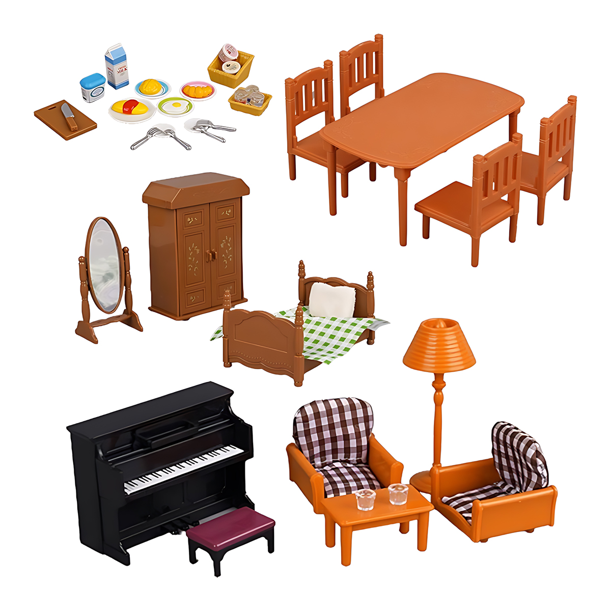 Miniatur-Möbel 1:12 Puppenhaus – Bedroom Furniture Bewertung und Preis