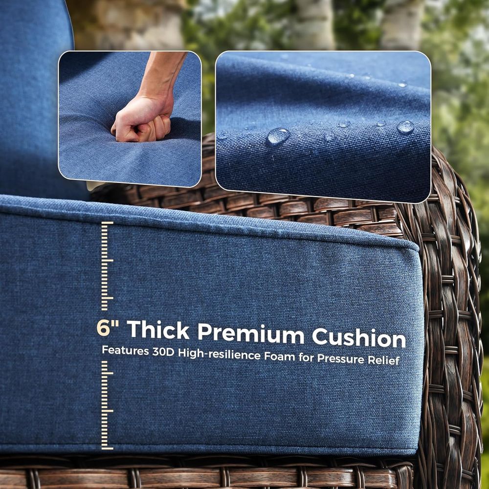 Outdoor-Möbelkissen, 6 Zoll di – Outdoor Furniture Bewertung und Preis