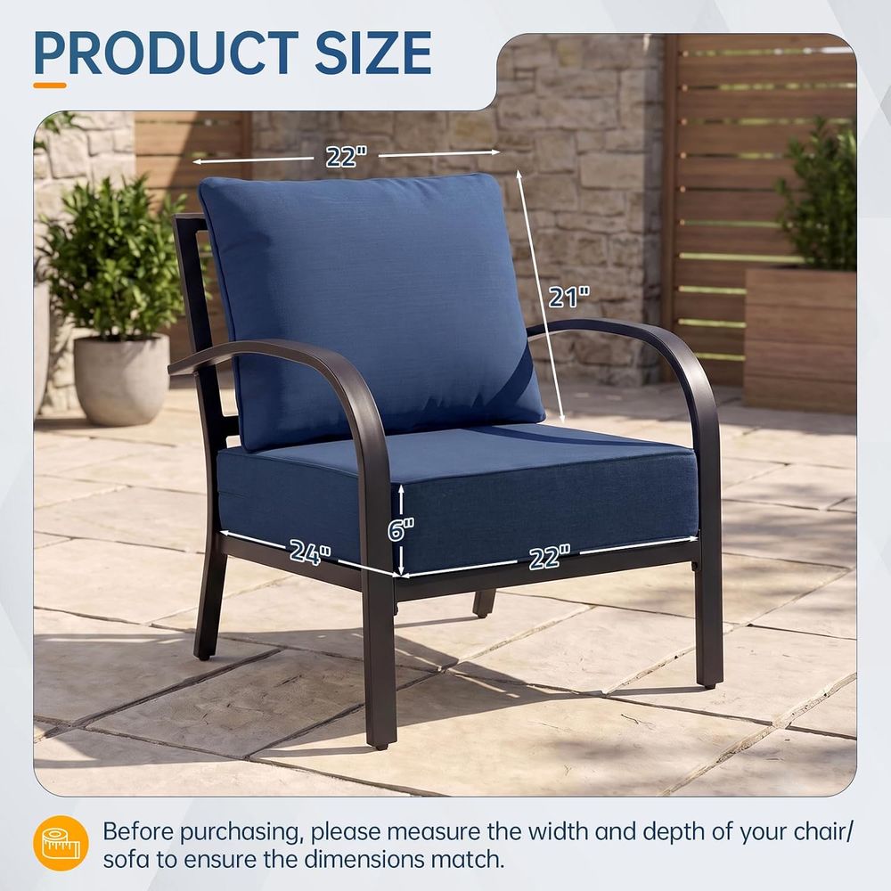 Outdoor-Möbelkissen, 6 Zoll di – Outdoor Furniture Bewertung und Preis