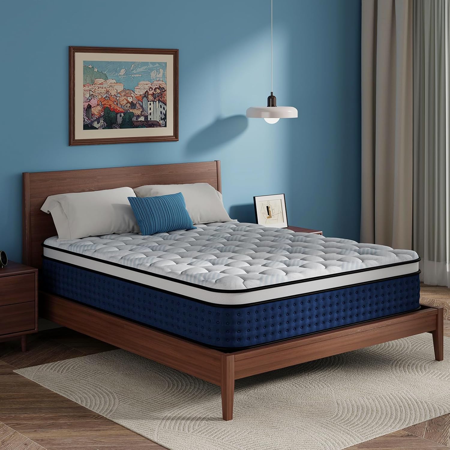 Matratze, Hybrid-Queen-Size-Ma – Memory Foam Mattress In A Box Queen Bewertung und Preis