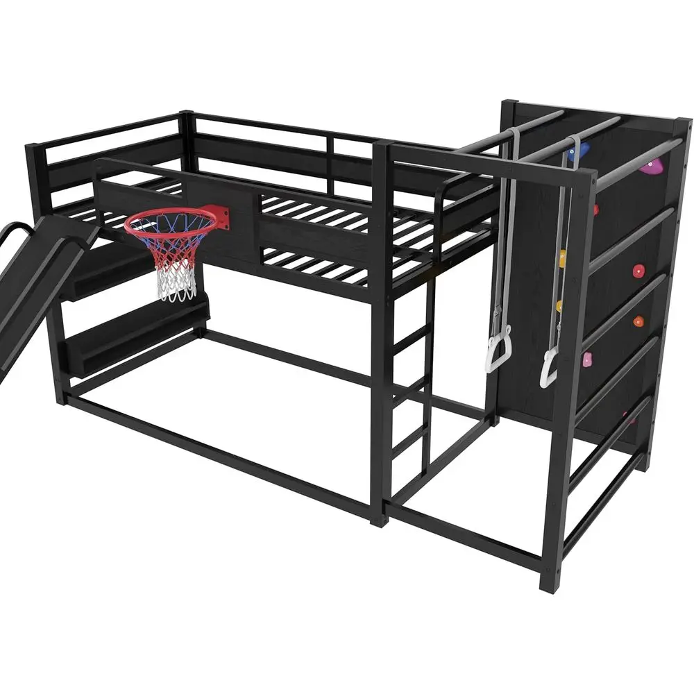 Zwillings-Metall-Etagenbett mi – Bunk Bed With Stairs And Slide Bewertung und Preis