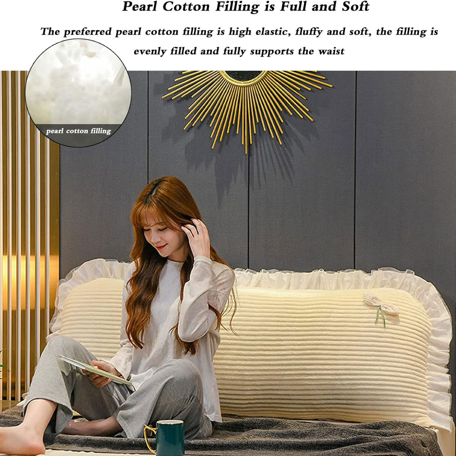 90/120/150 cm Tatami-Kissen, K – Headboard Cushion Backrest Tatami Bewertung und Preis